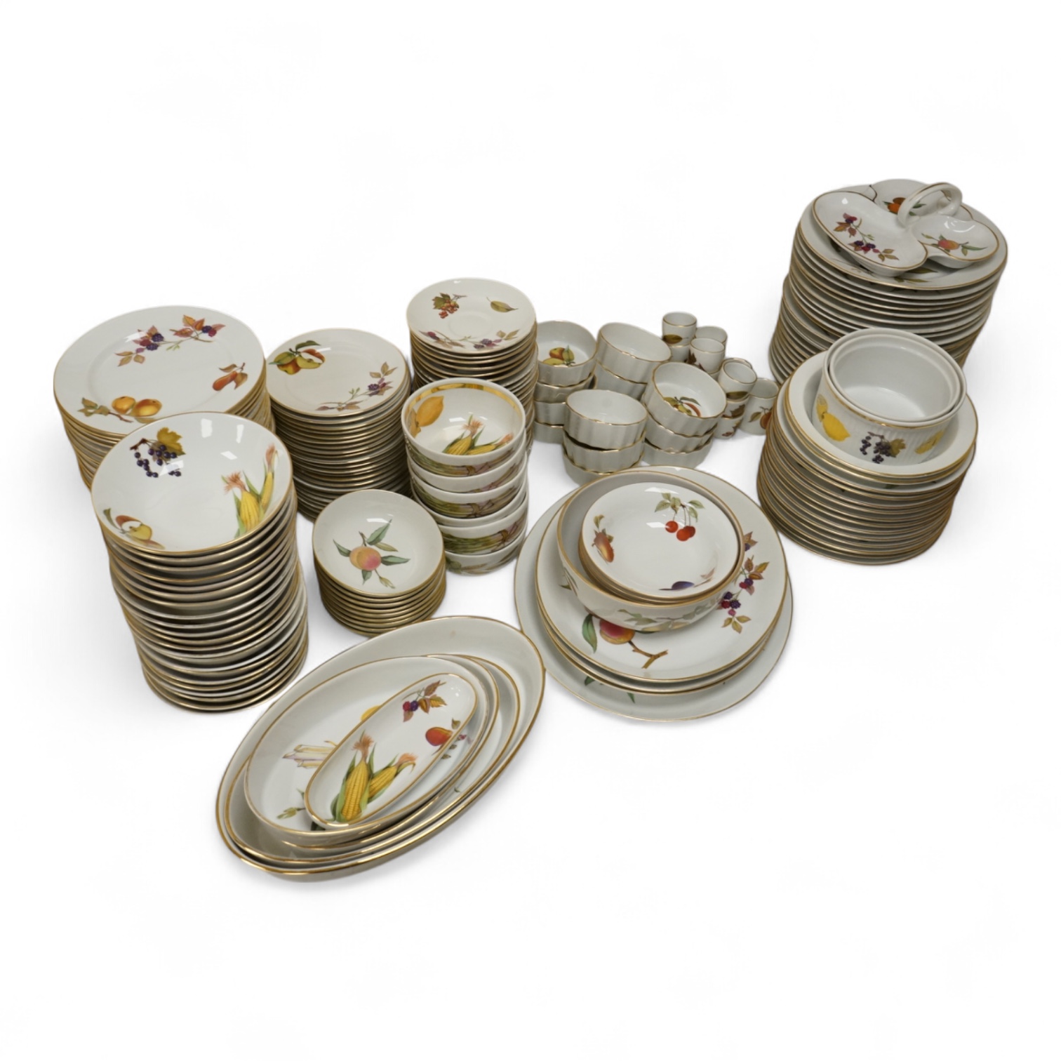 A group of Royal Worcester Evesham kitchen and dinner wares